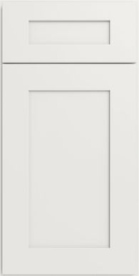 Vista White Shaker cabinet door sample