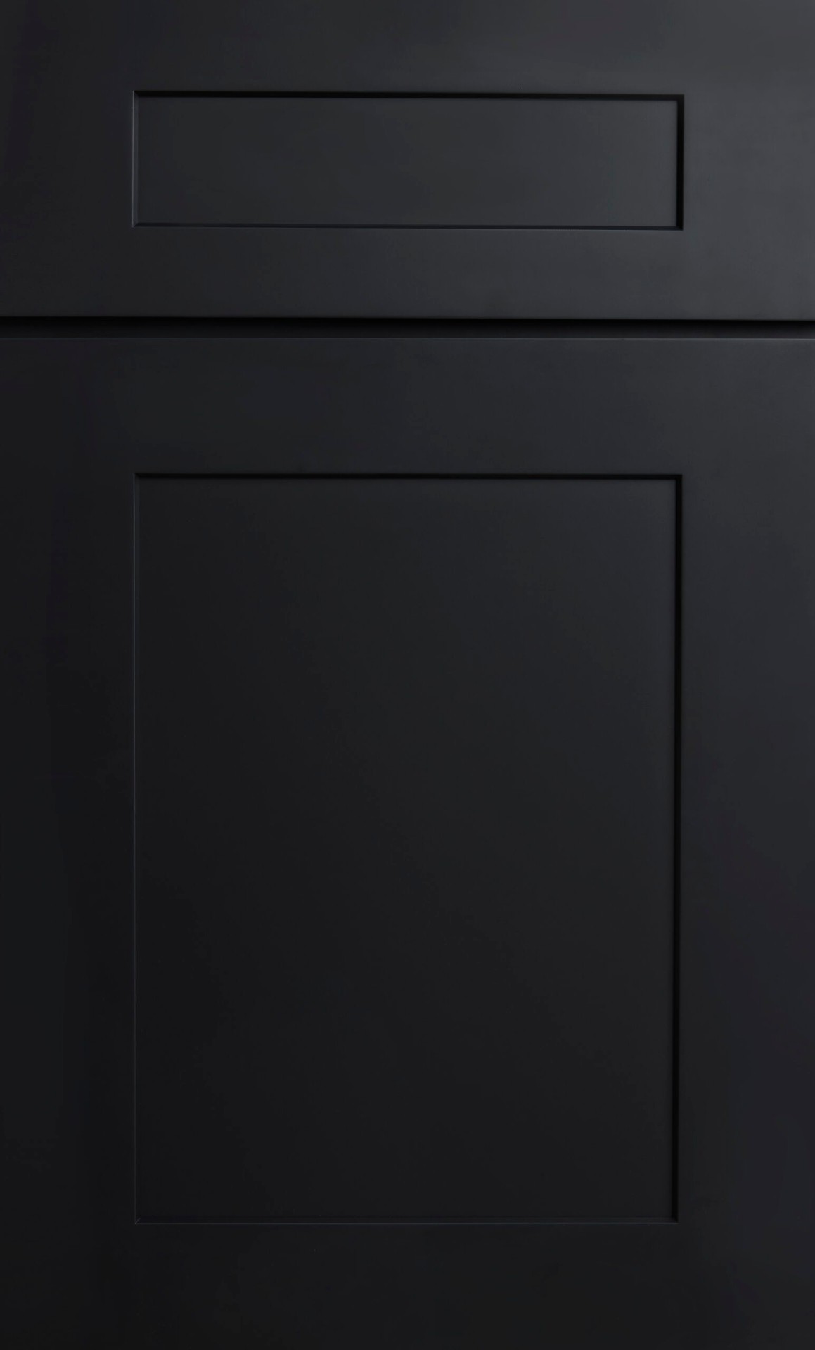 Charcoal Shaker cabinet door sample