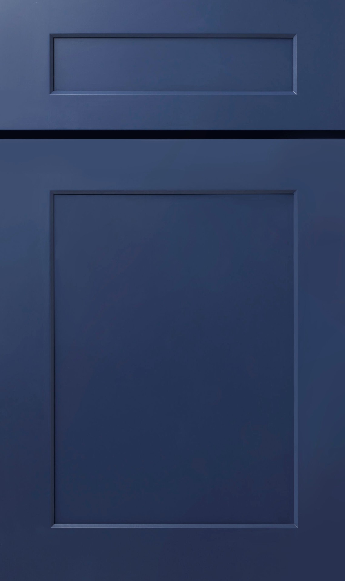 Navy Blue Shaker cabinet door sample