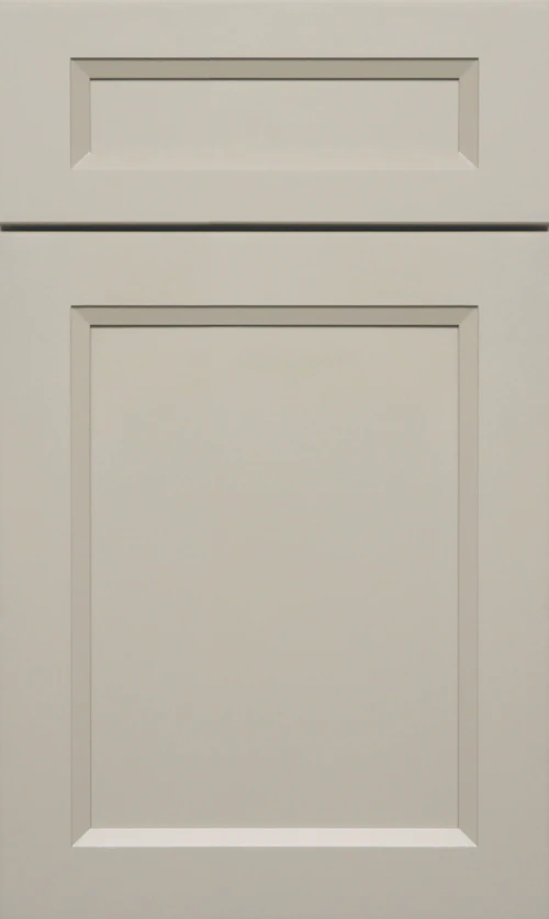 Greige Shaker cabinet door sample