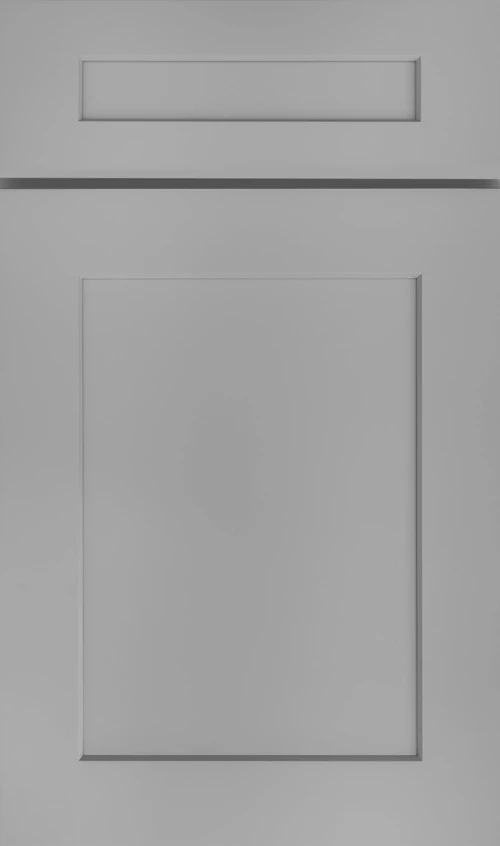 Grey Shaker cabinet door sample