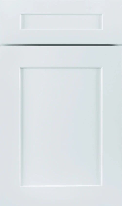 Bright White Shaker cabinet door sample