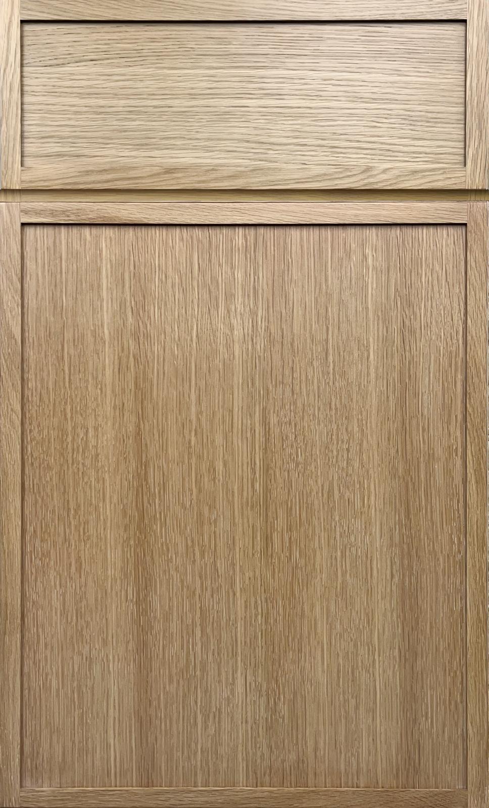White Oak cabinet door sample