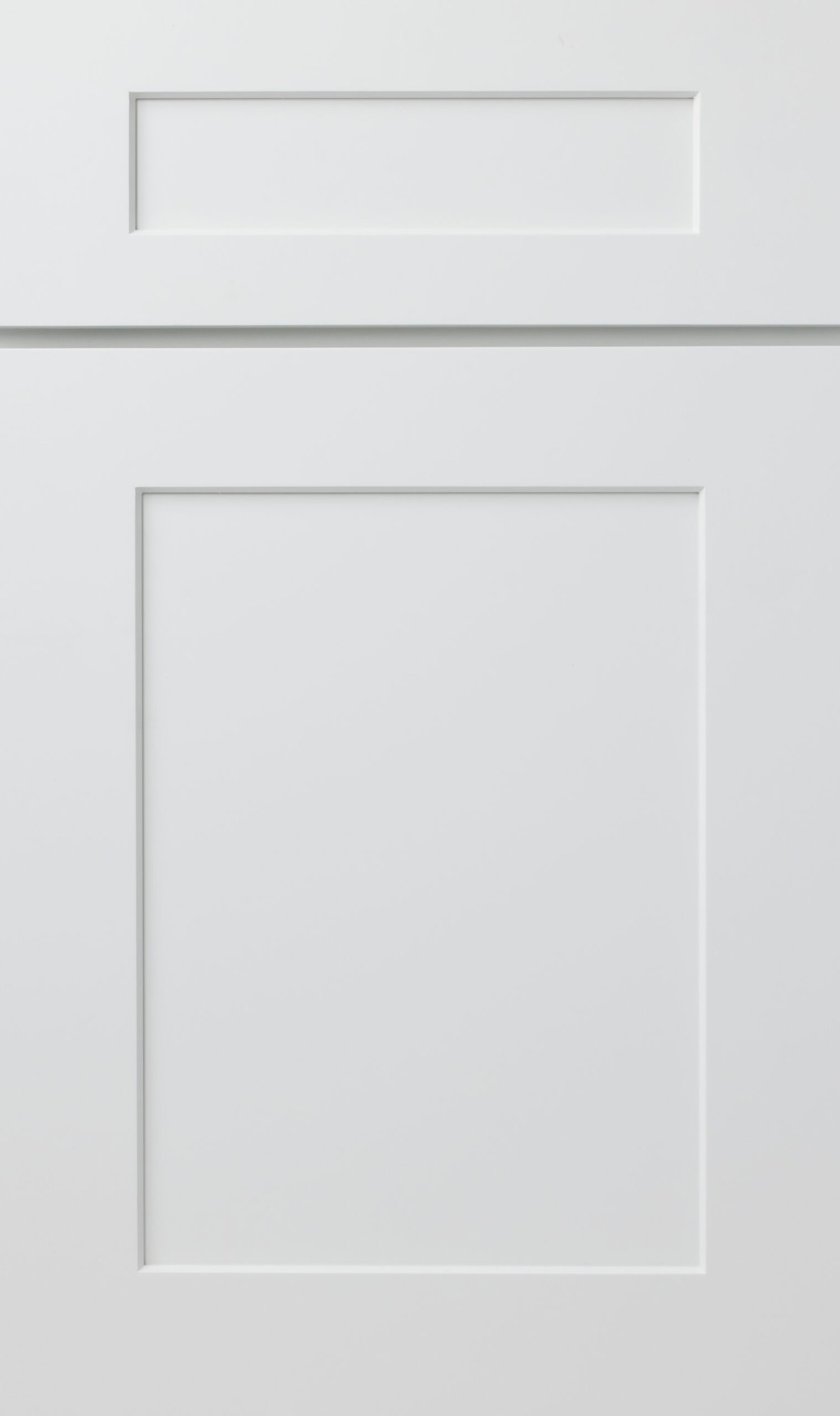 Pure White Shaker cabinet door sample