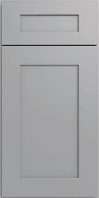 Lait Grey Shaker cabinet door sample