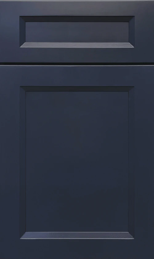 Navy Blue Shaker cabinet door sample