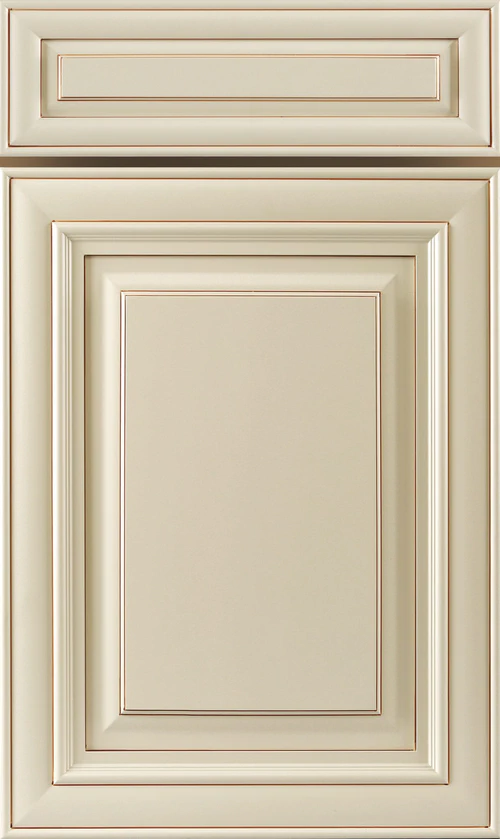 Antique Cream Glazed cabinet door sample