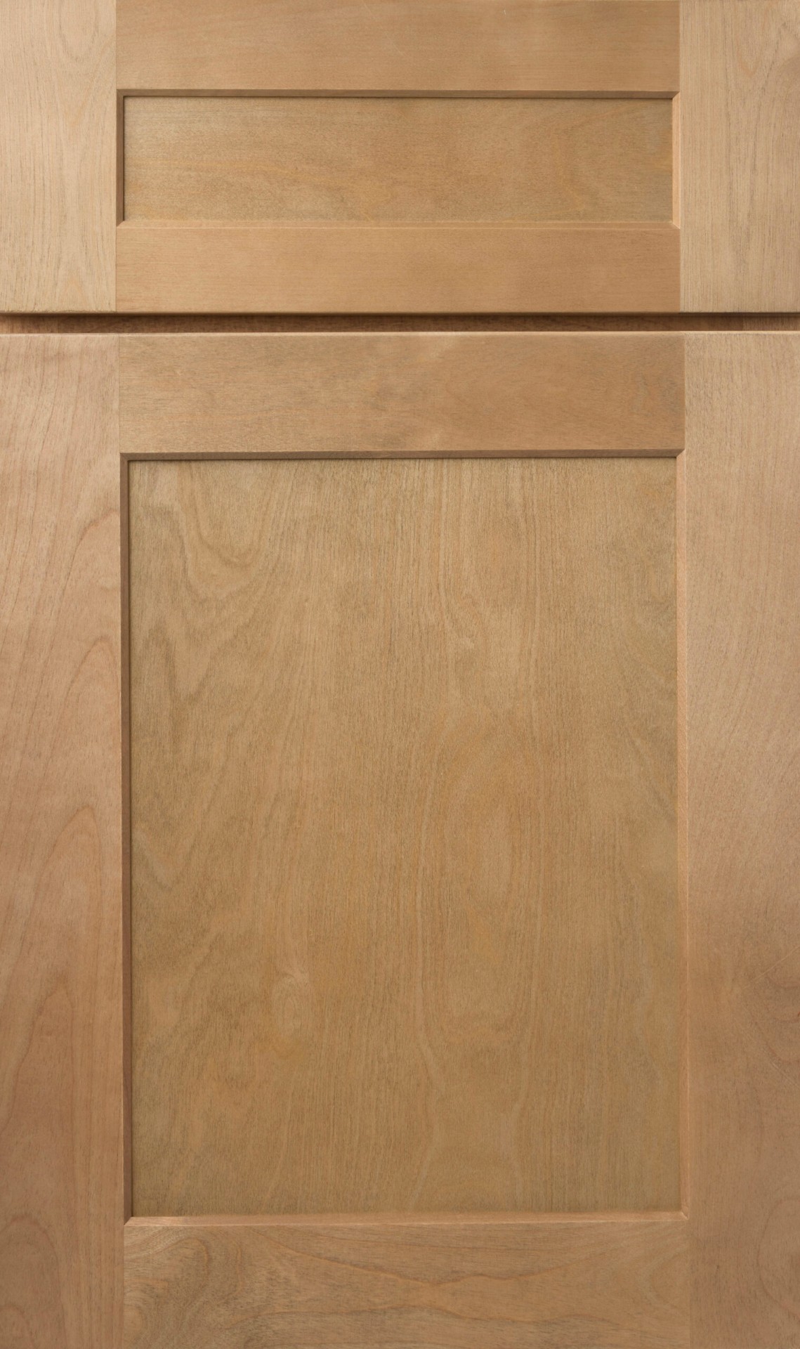 Natural Maple Shaker cabinet door sample