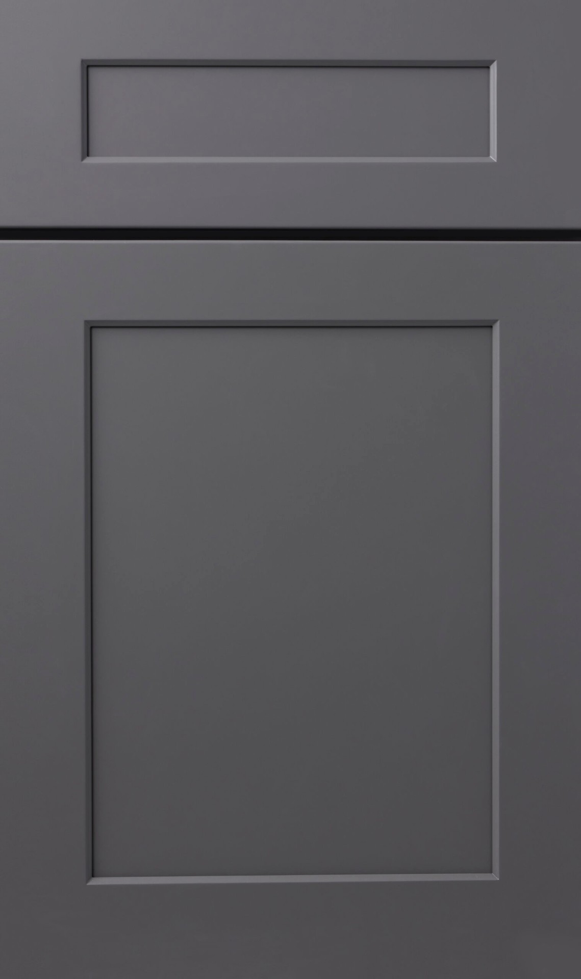 Graphite Shaker cabinet door sample
