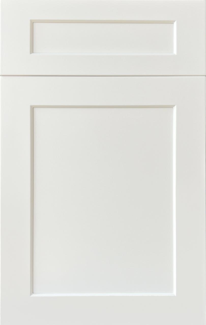 Dove White Shaker cabinet door sample