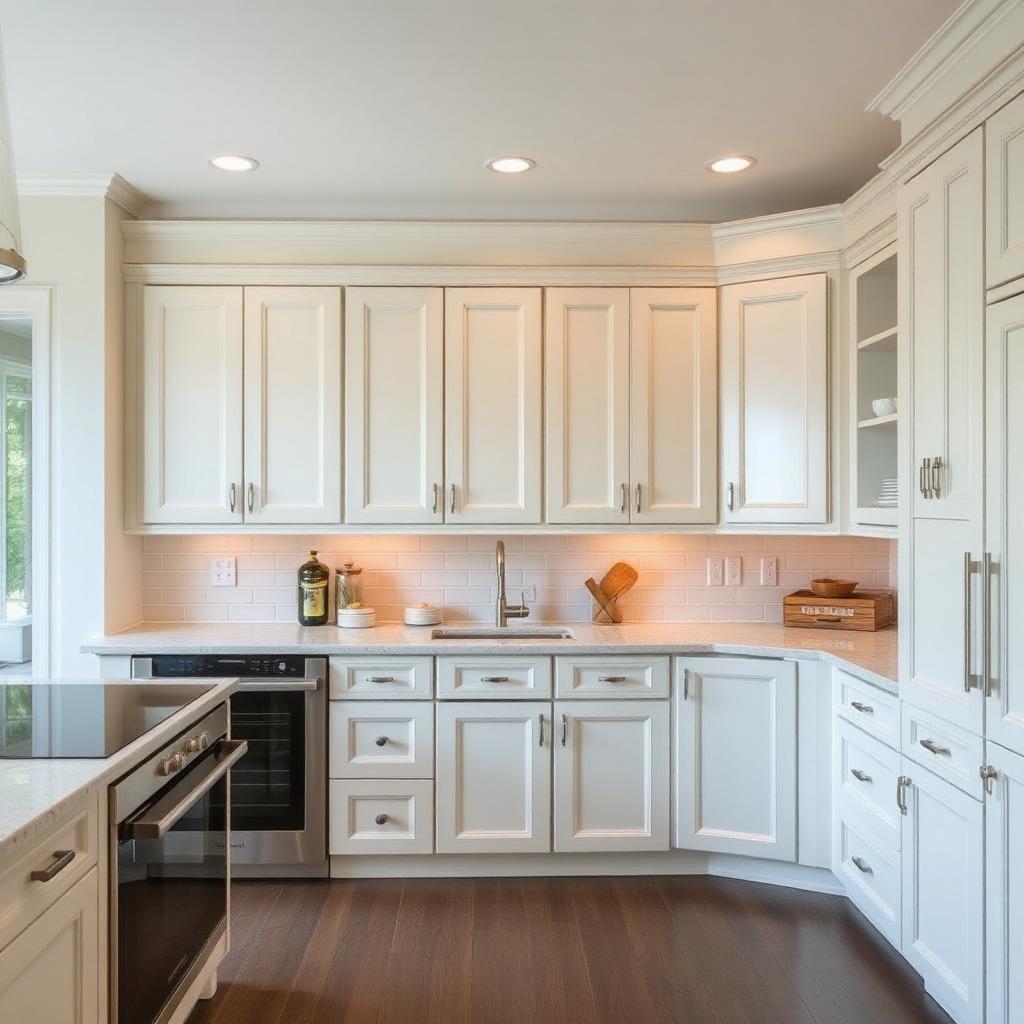 Built cabinets